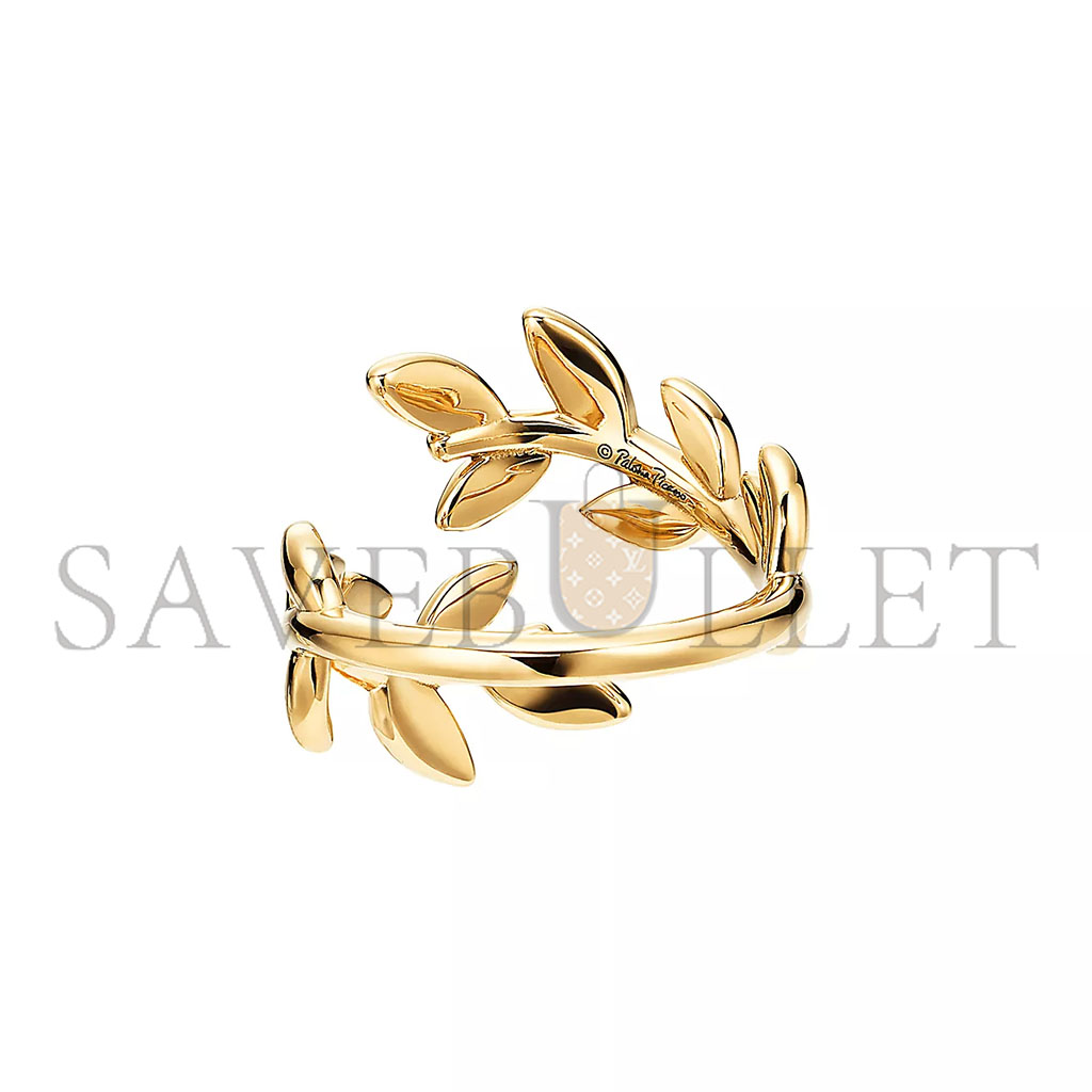 TIFFANY PALOMA PICASSO® OLIVE LEAF BYPASS RING 67544455